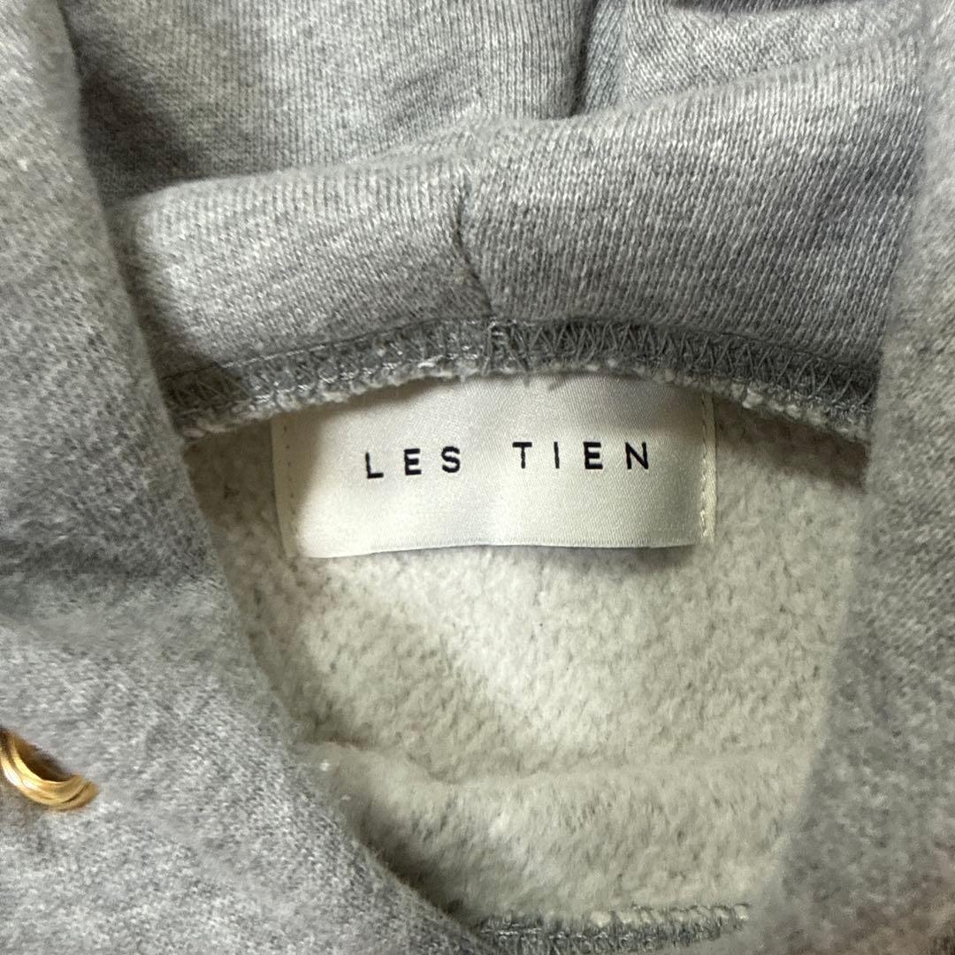 Les Tien パーカー グレー Mサイズ