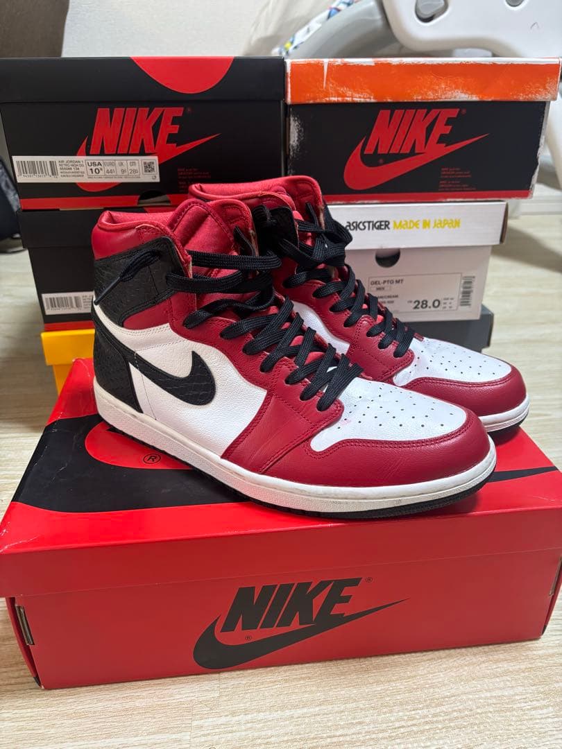 AIR JORDAN 1 HIGH OG \"SATIN RED\" サテンレッド
