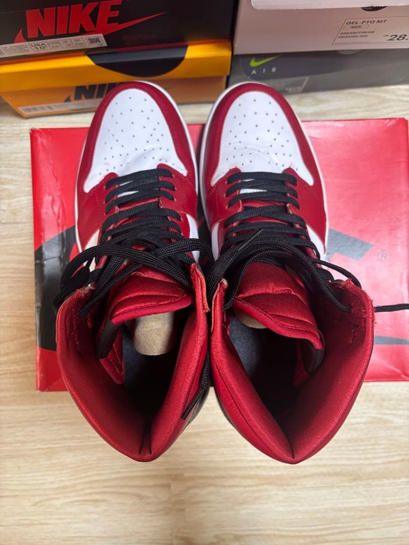 AIR JORDAN 1 HIGH OG \"SATIN RED\" サテンレッド
