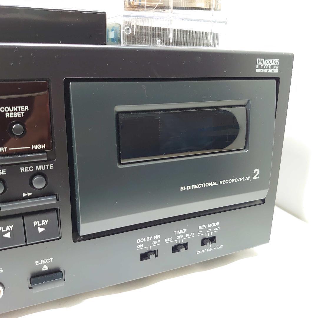【完動｜美品】 TASCAM 202mkIV｜ダブル・カセットデッキ｜業務用