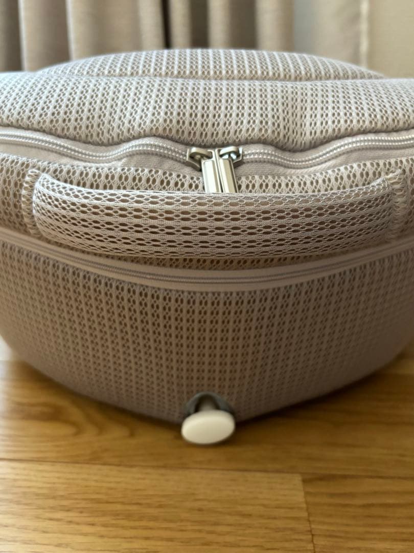 ネオママイズム　neomamaism 折りたたみ式　ベビーベッド（グレー）