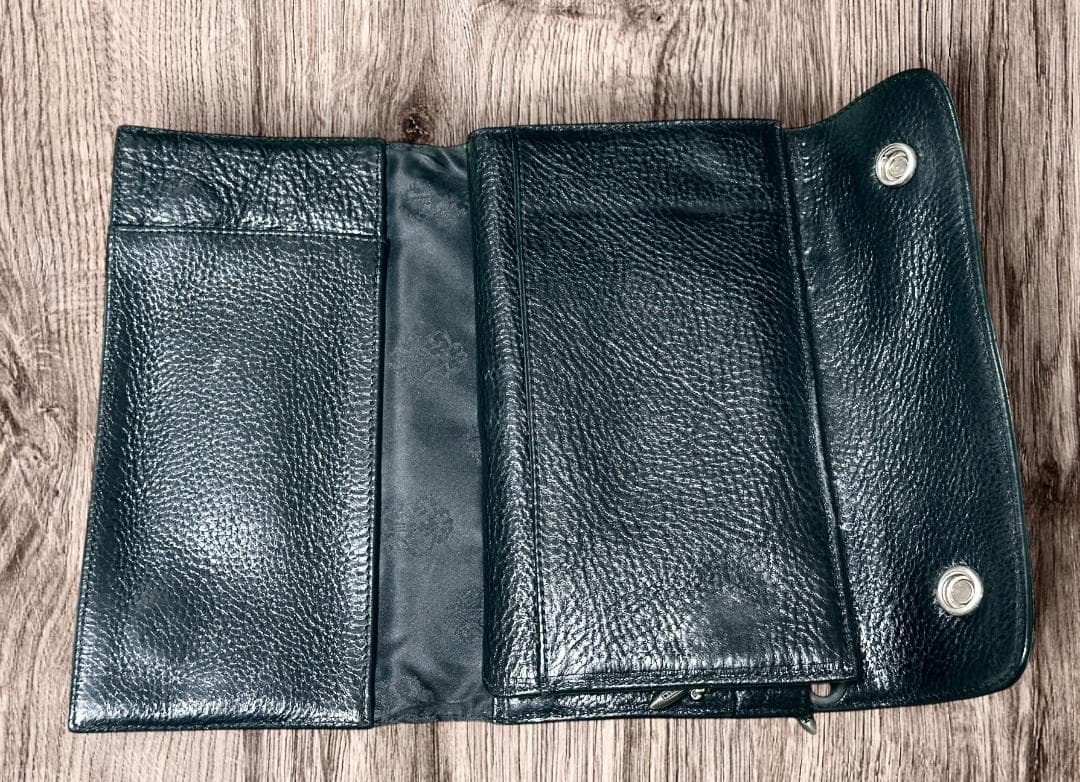 かなてぃんクロムハーツ　アリゲーター　ウェーブウォレット