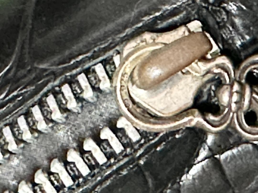 かなてぃんクロムハーツ　アリゲーター　ウェーブウォレット