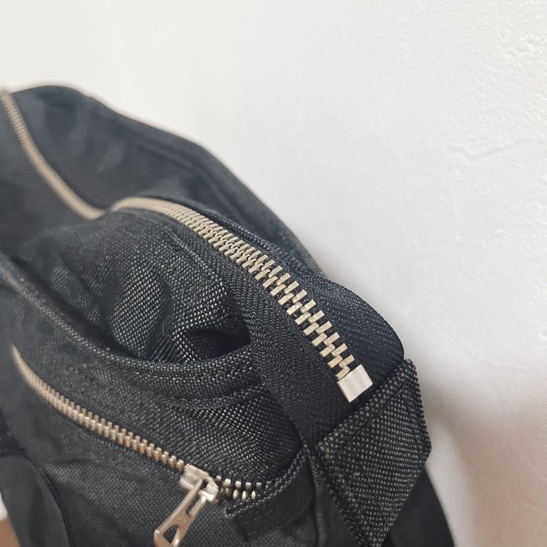 【使いやすさ抜群】PORTER デニム トート ポーター A4 ジップ デニム