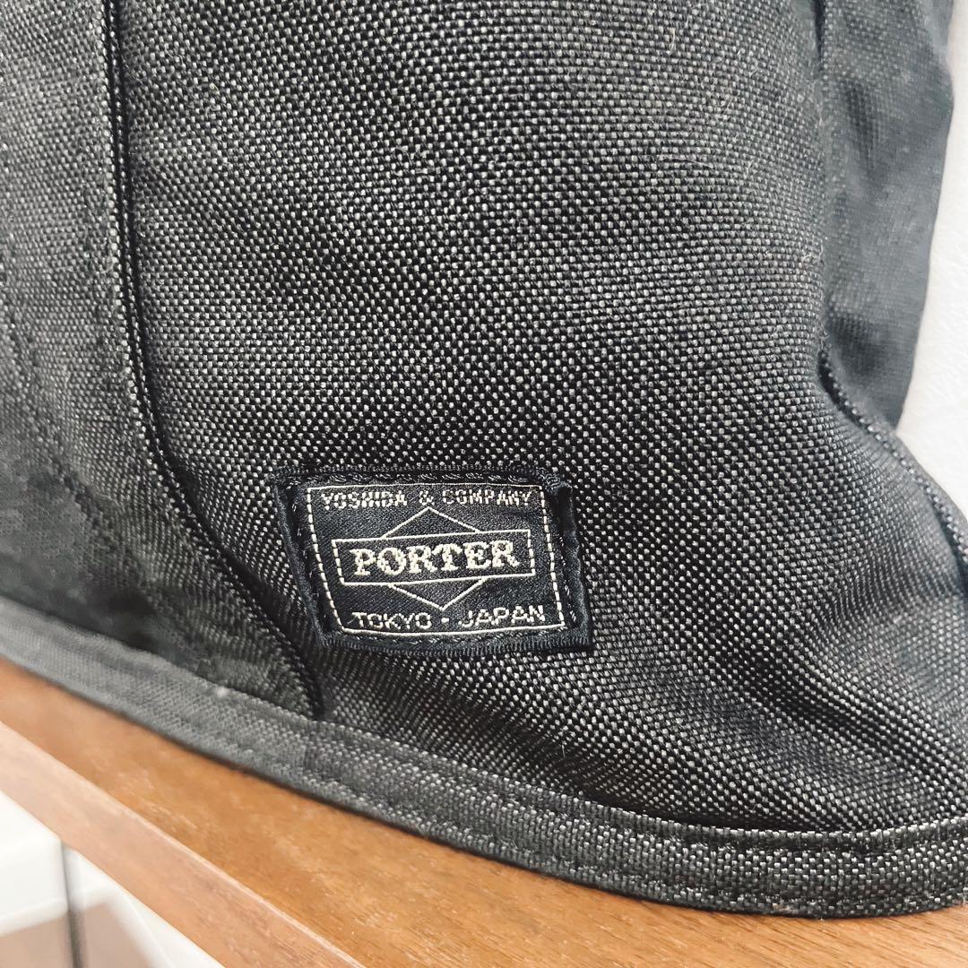 【使いやすさ抜群】PORTER デニム トート ポーター A4 ジップ デニム