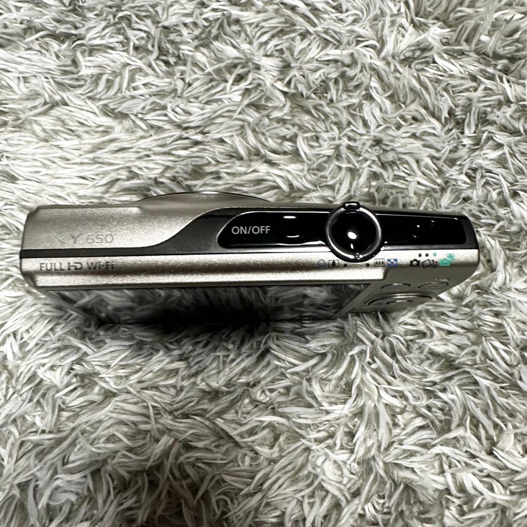 Canon IXY 650 シルバー コンパクトデジタルカメラ　充電器