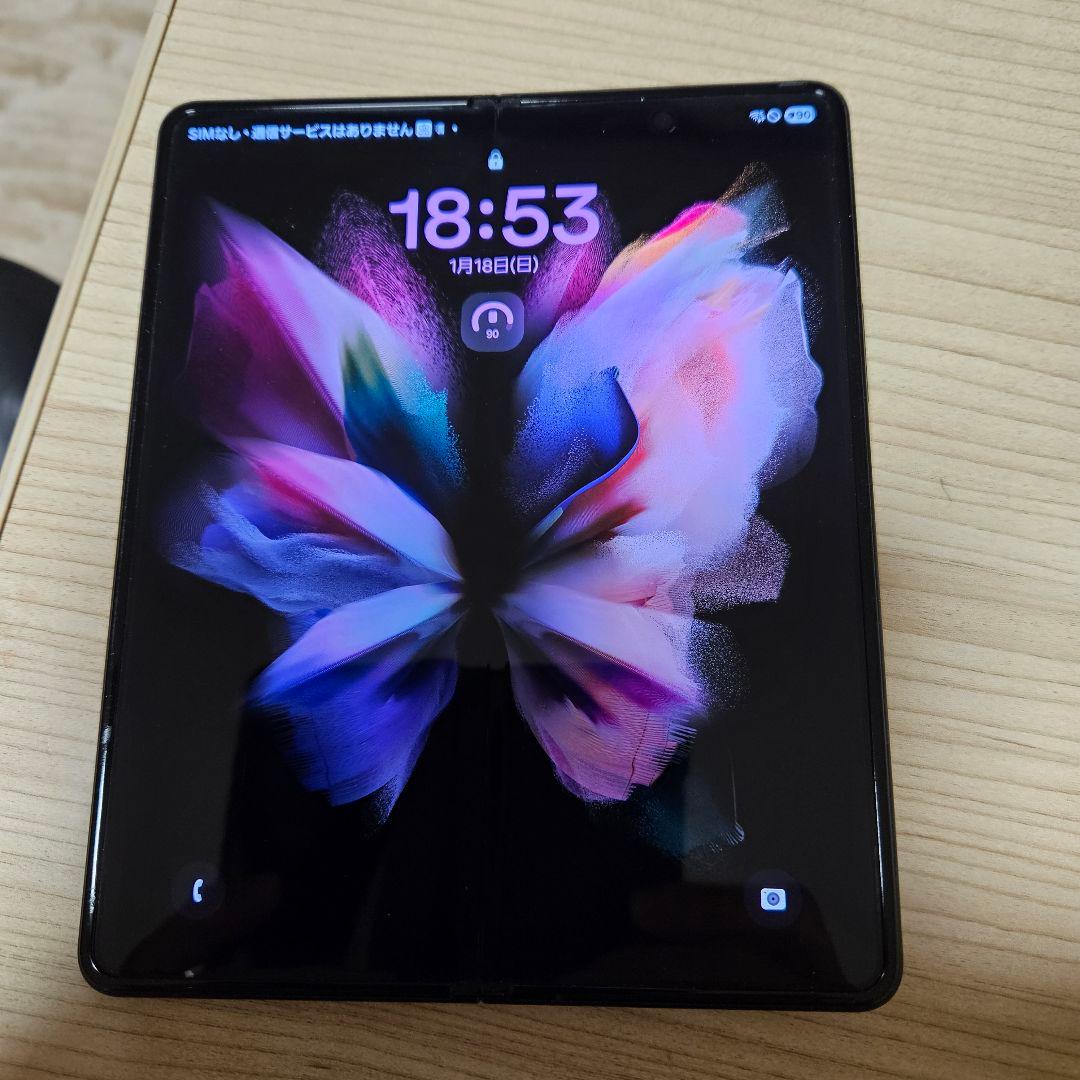 【ジャンク】Galaxy z fold3 docomo版