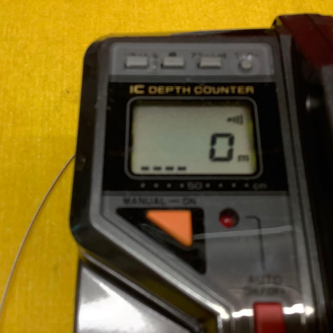 Daiwa 棚COM SSー80 電動リール 動作品 ワイヤー巻いてあります。