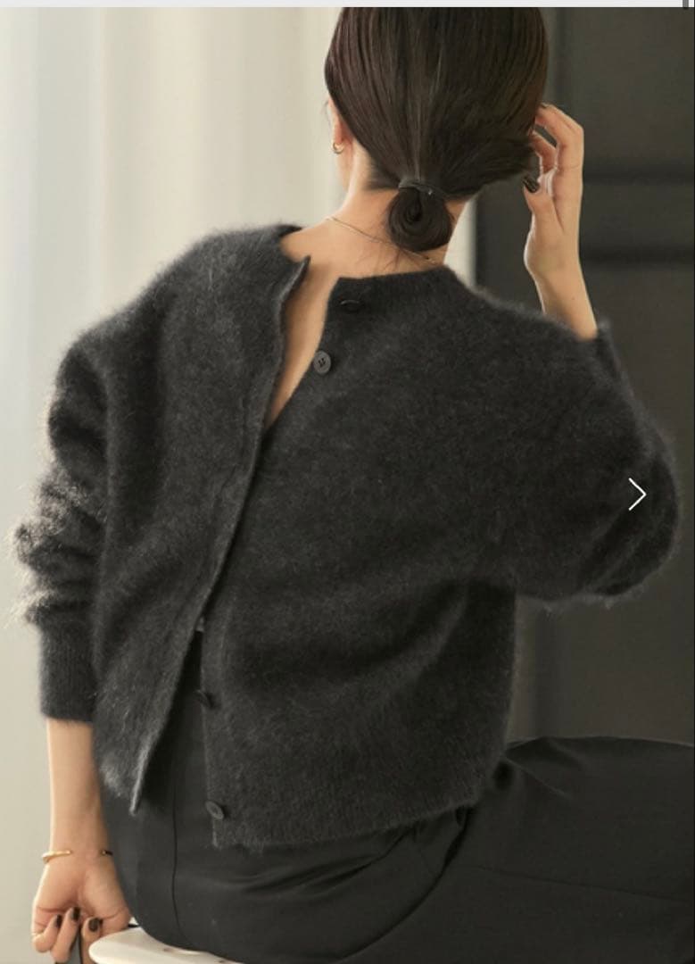 Plage ファーバックオープンプルオーバー