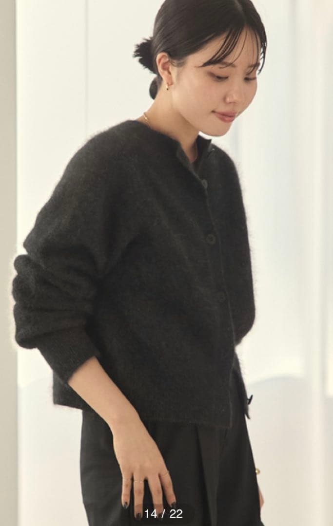 Plage ファーバックオープンプルオーバー