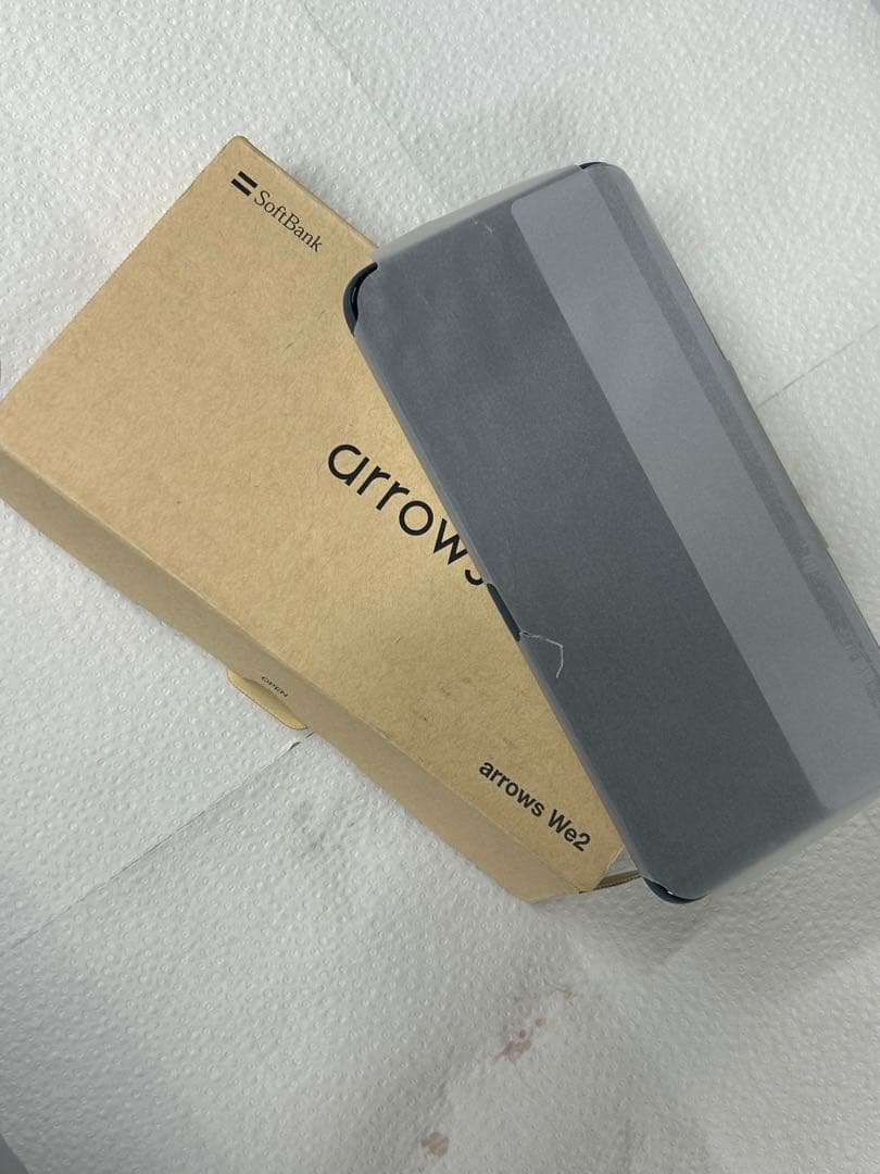 SoftBank arrows We2 グレー 本体 開封済未使用