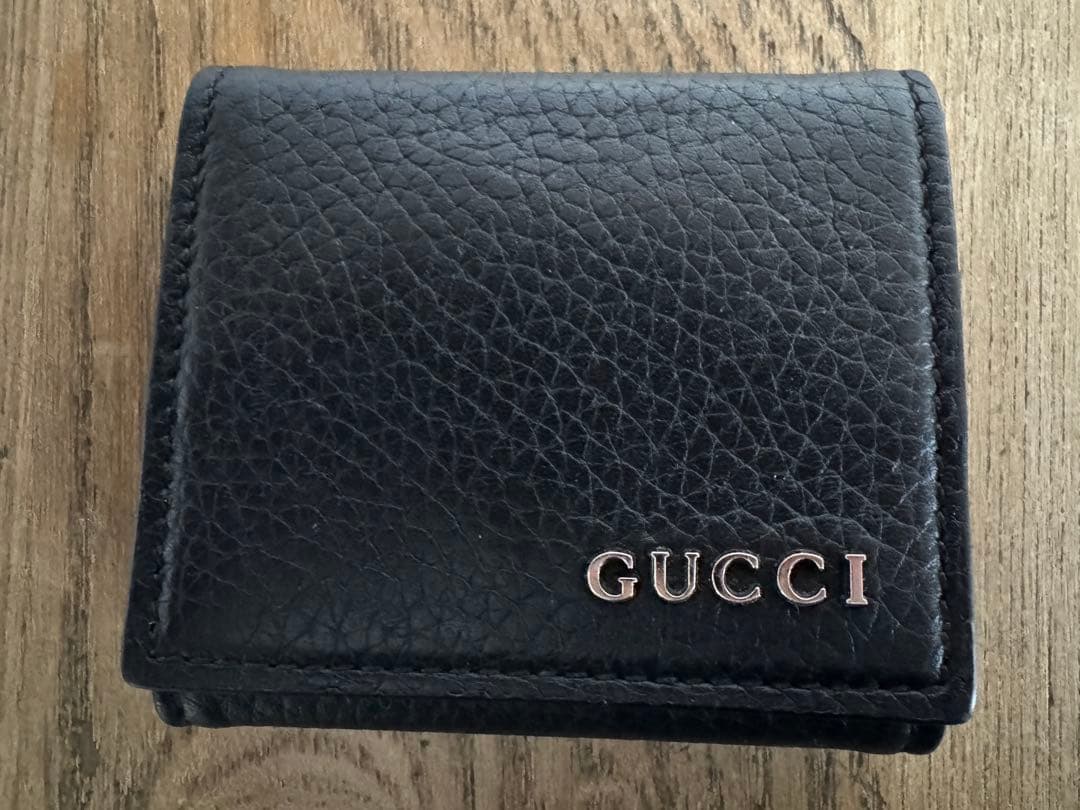 GUCCI 黒 レザー ケース