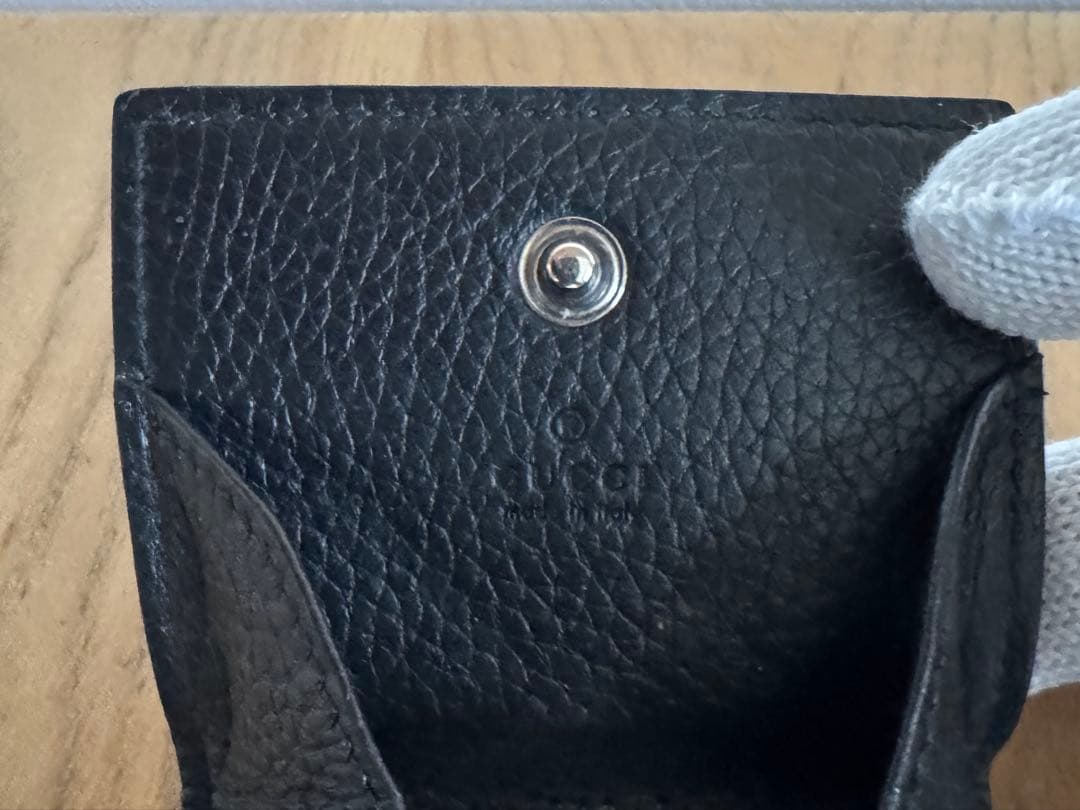 GUCCI 黒 レザー ケース