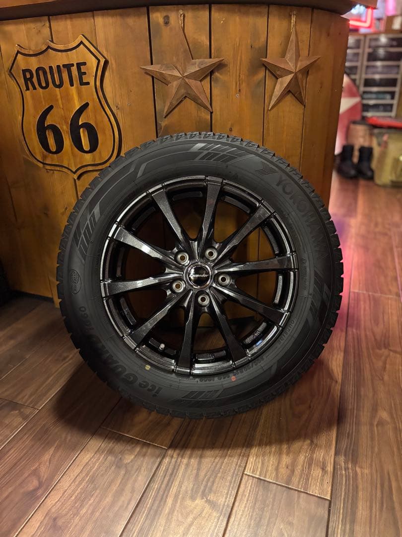 ◇送料込み◇ 205/60R16 中古スタッドレス新品ホイール4本　2022年製