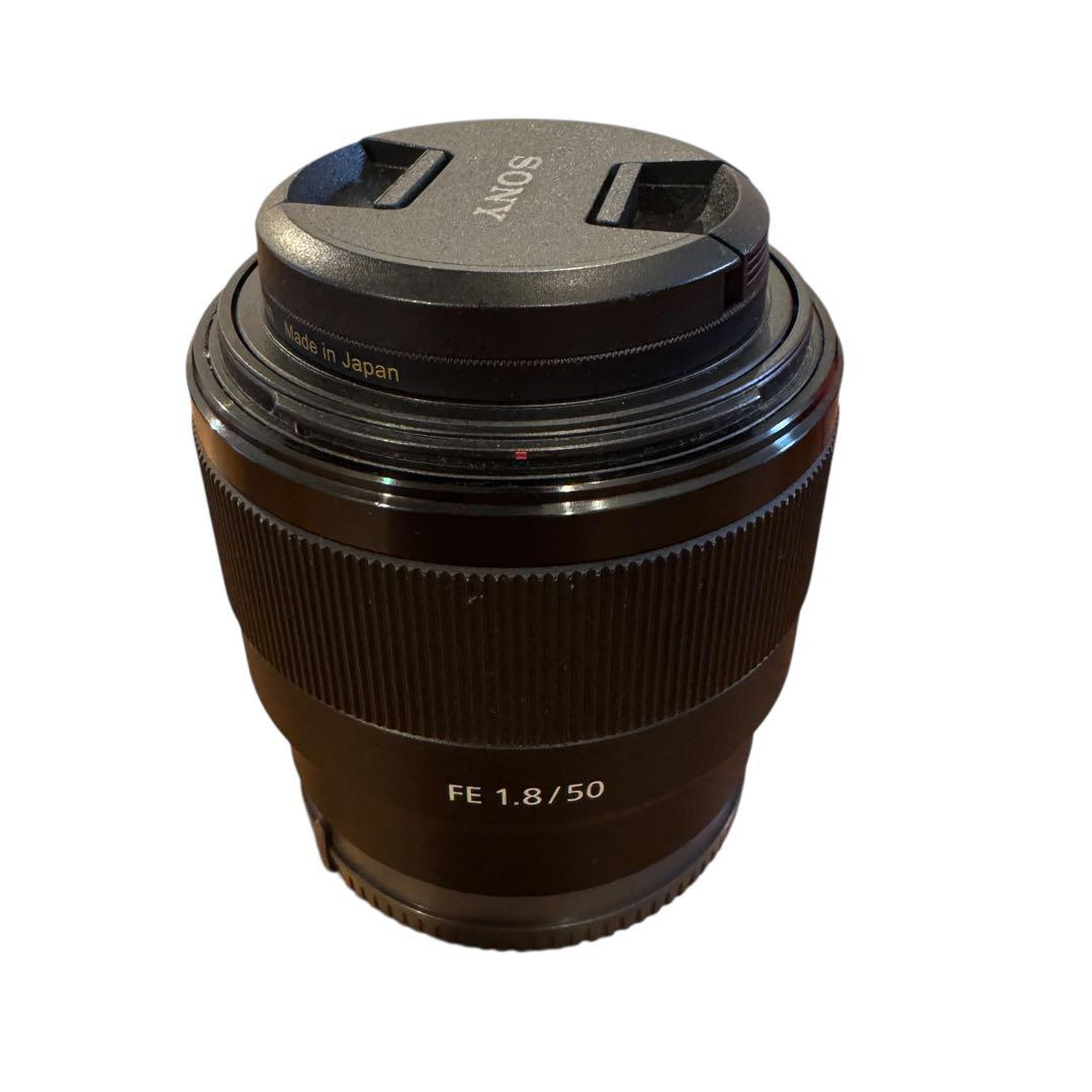 【即発送】SONY SEL50mm F1.8単焦点レンズ プロテクター付き