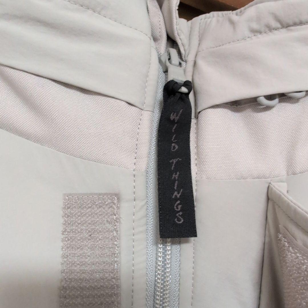 美品　ワイルドシングス　モンスターパーカー　ライトグレー　XL