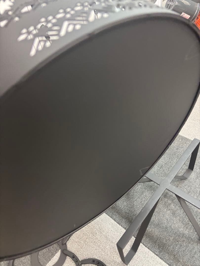 【直接取引のみ】発送しませんナバホ柄 焚火台 五徳・収納袋付き 分離式 ストープ