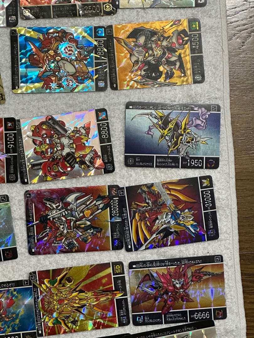 SDガンダム外伝カードダス　キラカード71枚