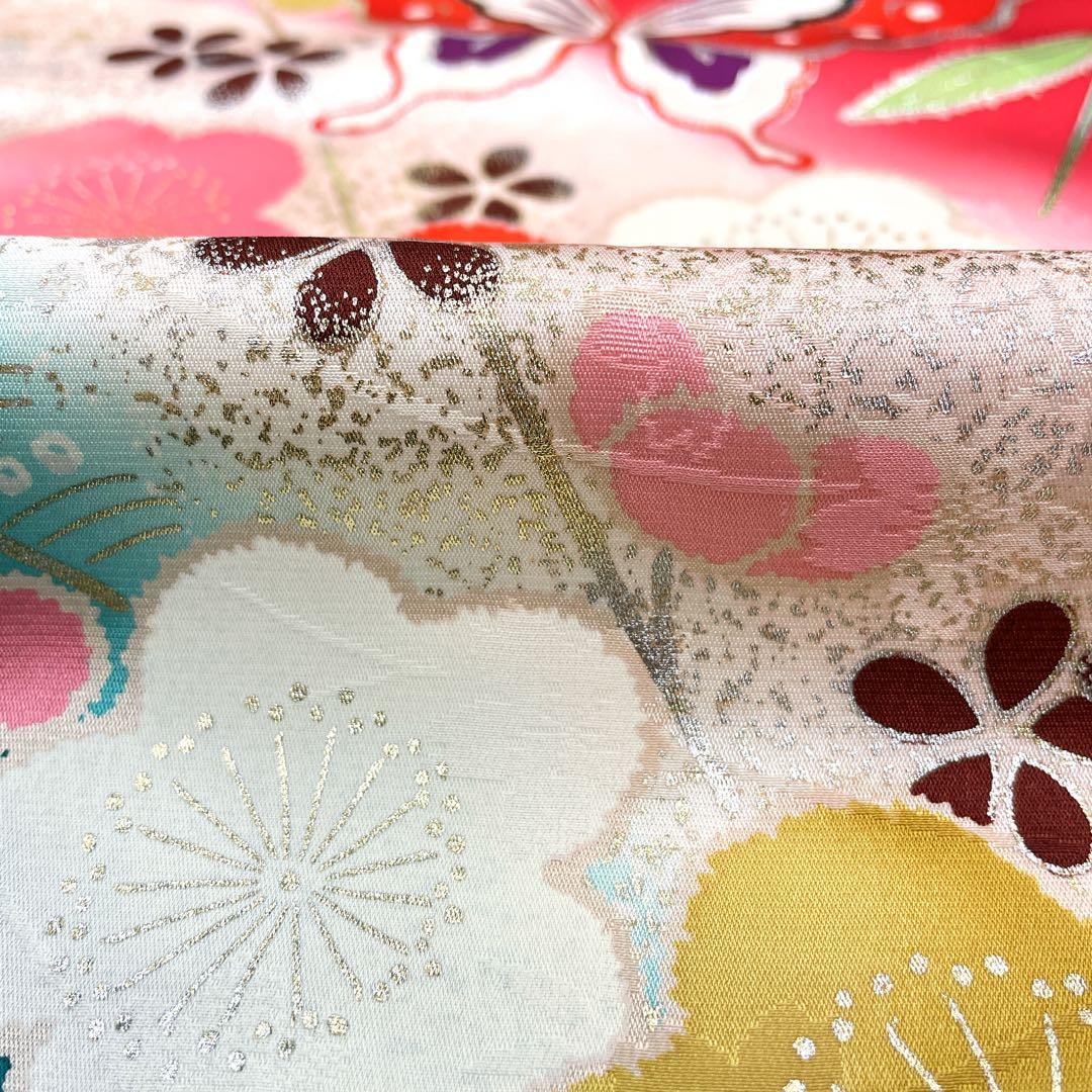 ◎mk-2550　七五三　女の子　着物　7歳　日本製　　12-4