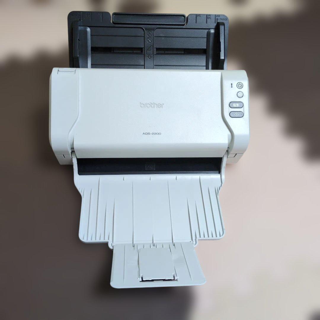brother ADS-2200 ホワイト スキャナー