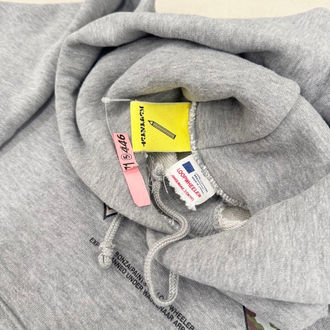 LOOPWHEELER BANZAIPAINTコラボパーカー