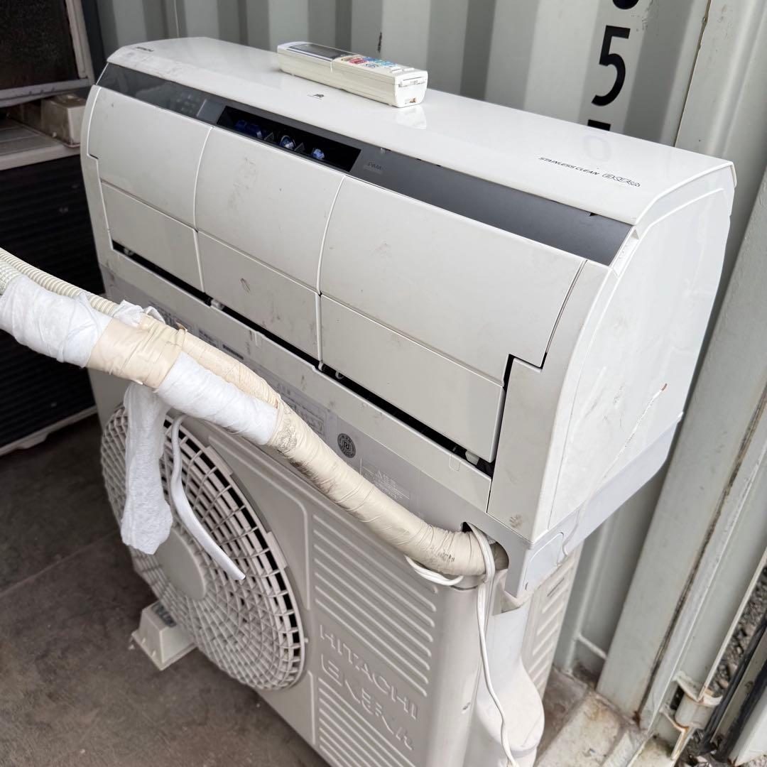 137ジャンク 激安早い者勝ち✨ 日立　主に10畳用 エアコン　新生活応援