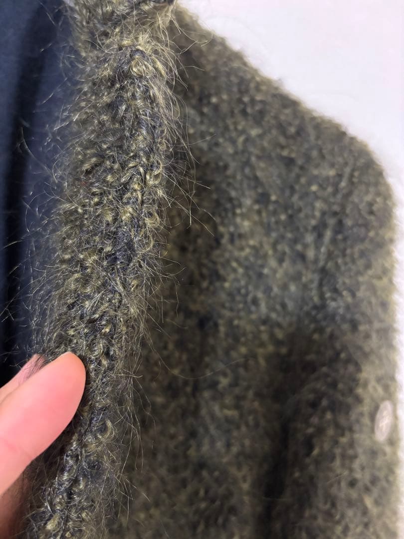 swiss chriss　イタリア製ウールチェスターコート