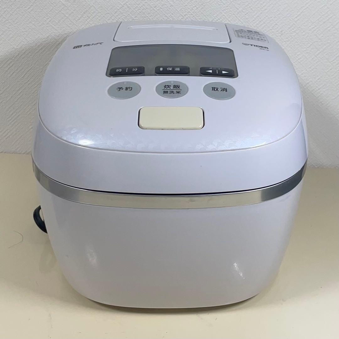 TIGER タイガー 圧力IH炊飯器 5.5合 JPC-G100WA ホワイト