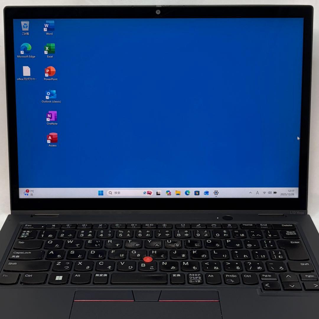 美品 ThinkPad L13 Yoga Gen3 12世代 i5 LTEモデル