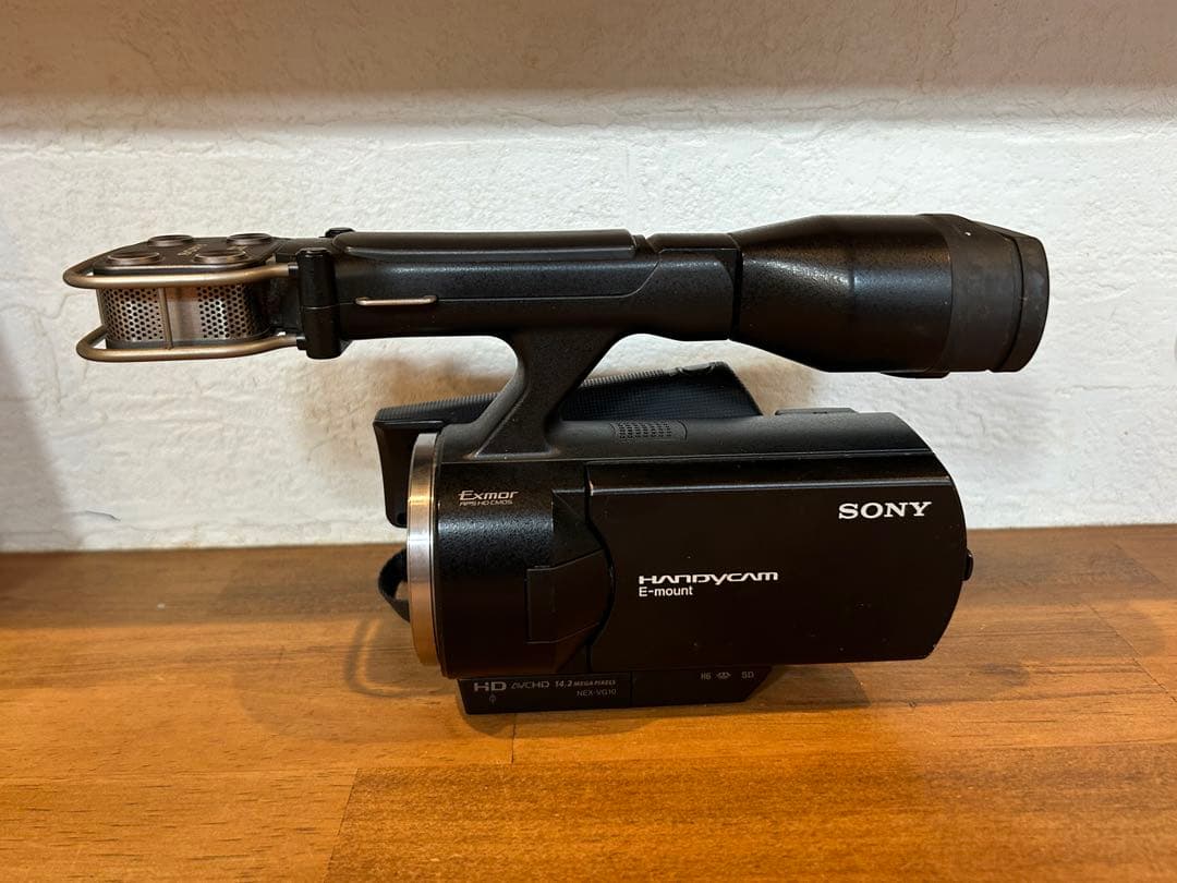 動作未確認SONY E-mount ハンディカム NEX-VG10 ビデオカメラ