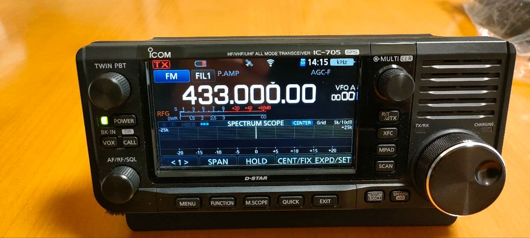 icom IC−705+AH705付トランシーバー