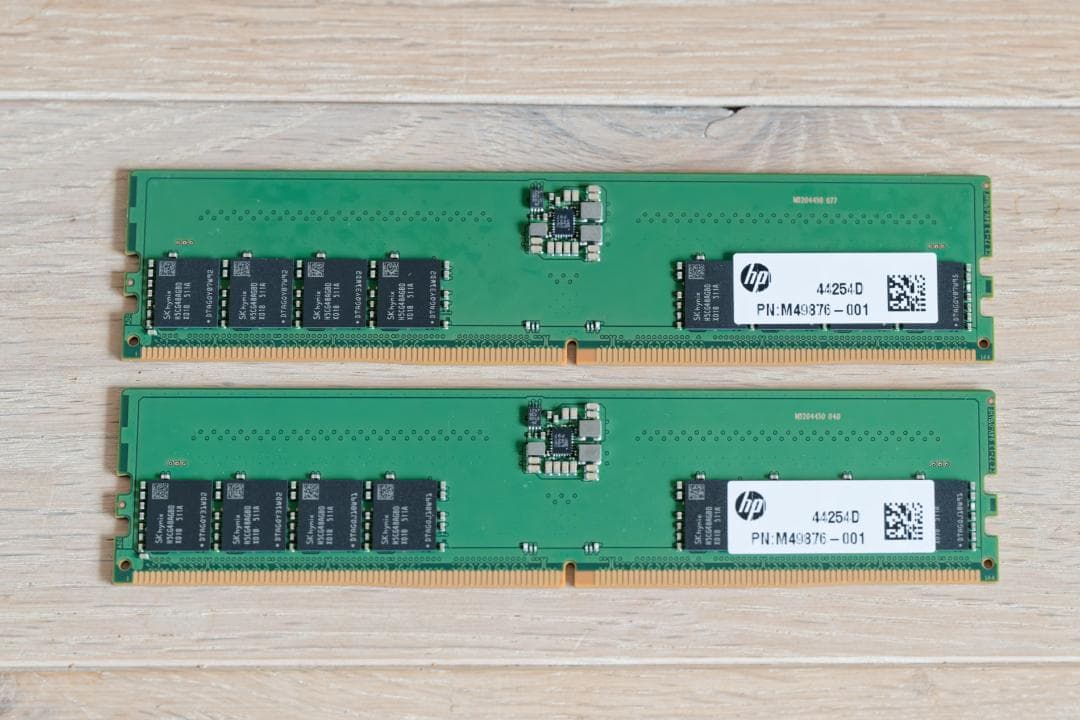 HP SK Hynix DDR5 32GB16GB2枚 メモリ
