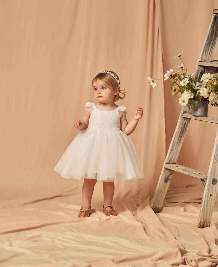 ワンピース NORALEE Camilla Dress Ivory