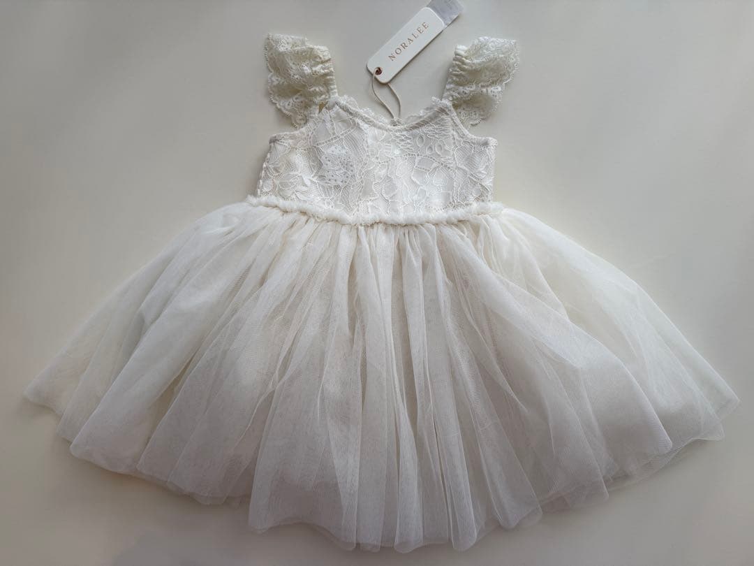 ワンピース NORALEE Camilla Dress Ivory