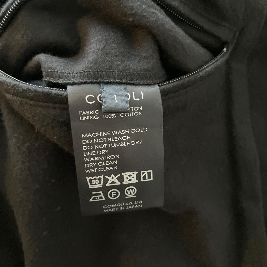 25AW comoli モールスキンジップショートジャケット 1