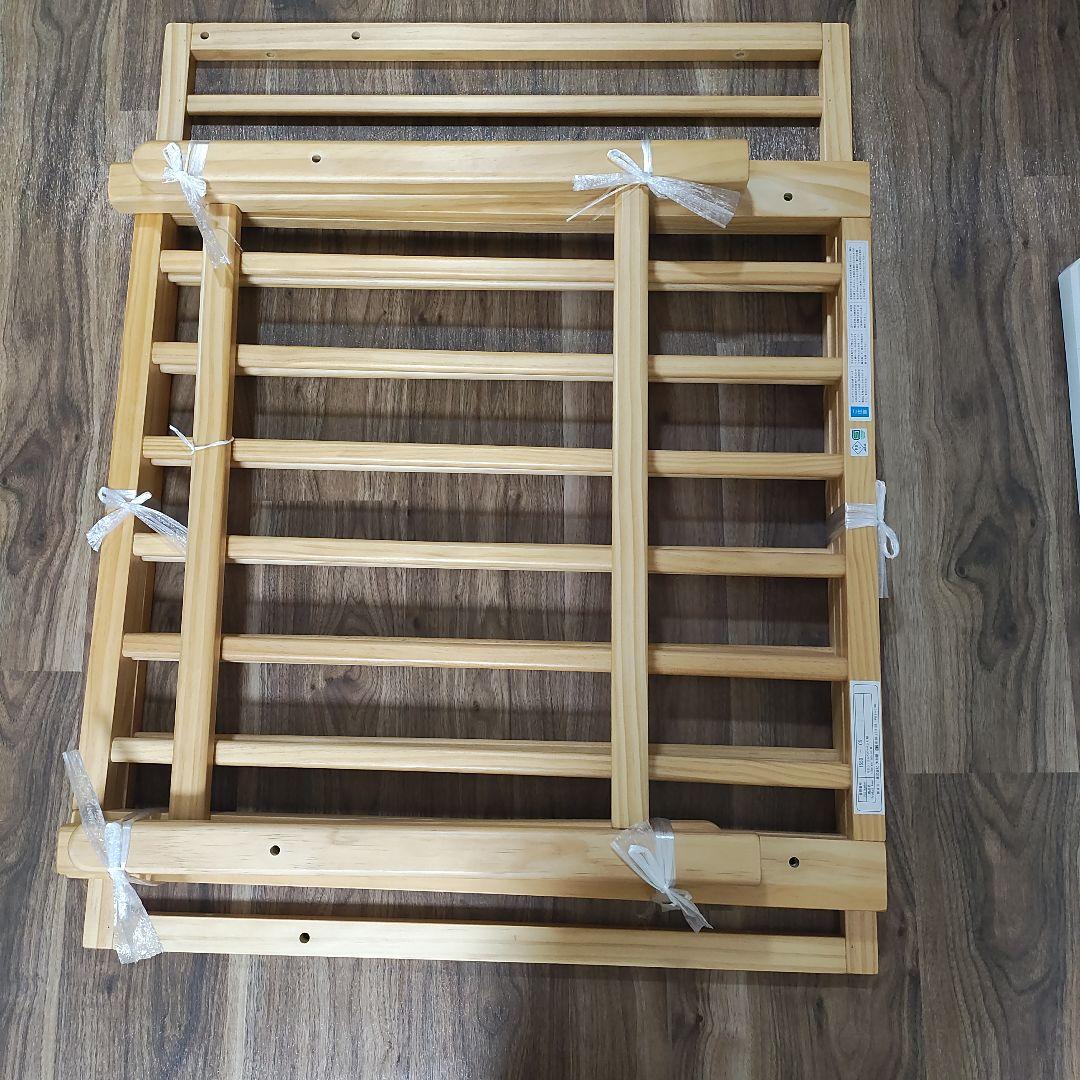 Yamatoya kihon ミニベビーベッド 　ナチュラル【バラシ済】