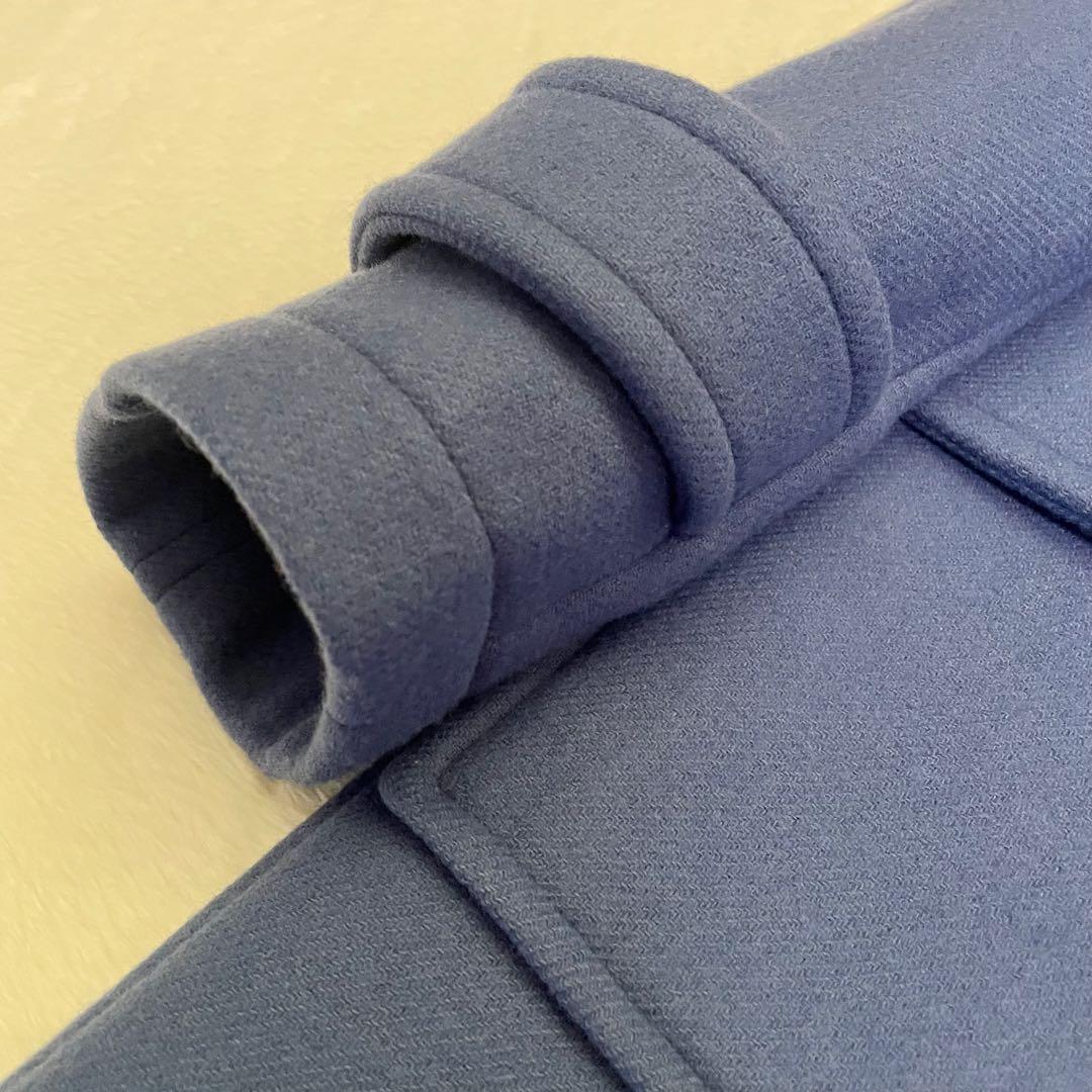 新品未使用《NATURAL BEAUTY BASIC》 ダッフルコート L 青