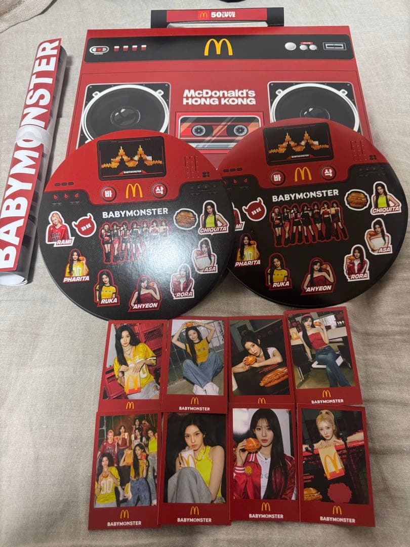 BABYMONSTER マクドナルド 香港コラボ限定
