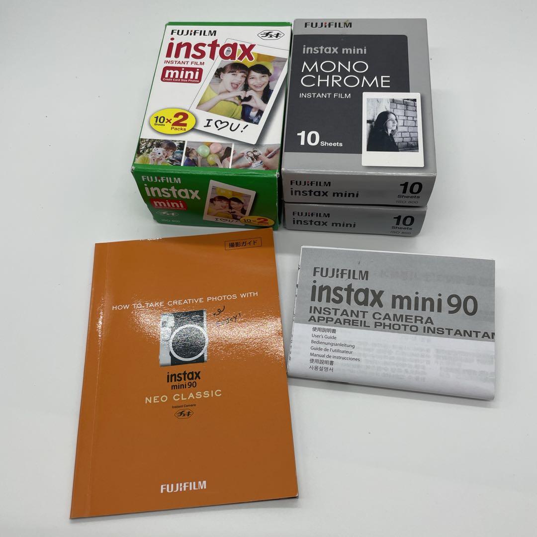 富士フイルム　チェキ　instax mini 90 インスタントカメラ