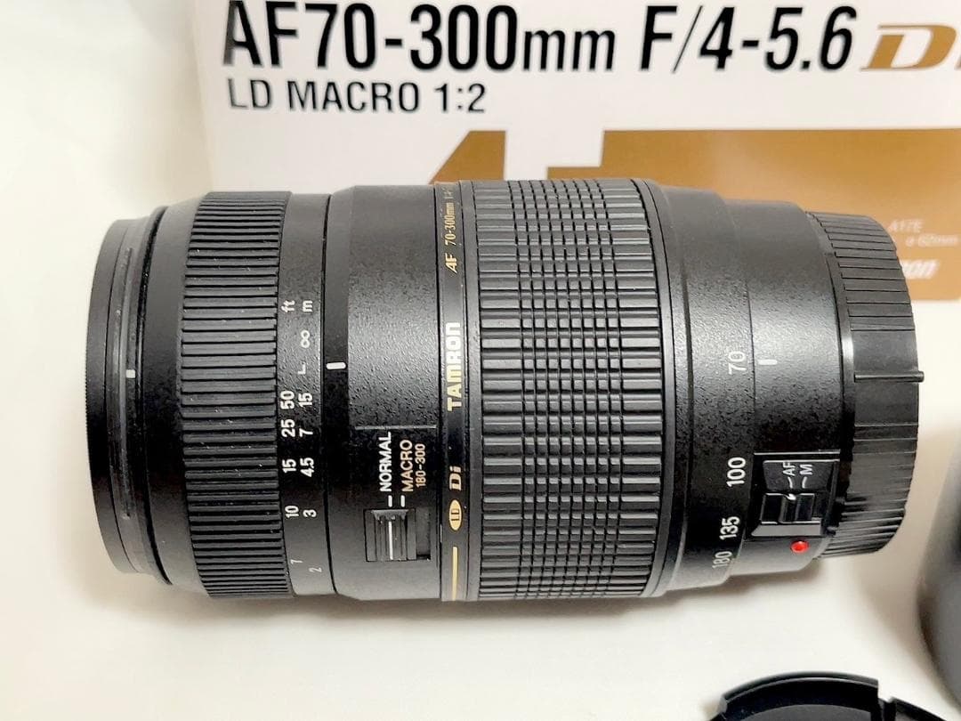 【極上品】TAMRON AF 70-300mm 4-5.6 LD Di