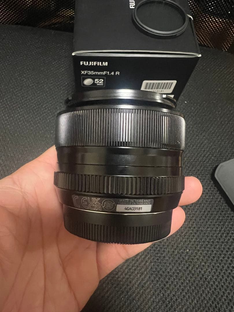 Fujifilm XF35mmF1.4 R レンズ　フィルター付き