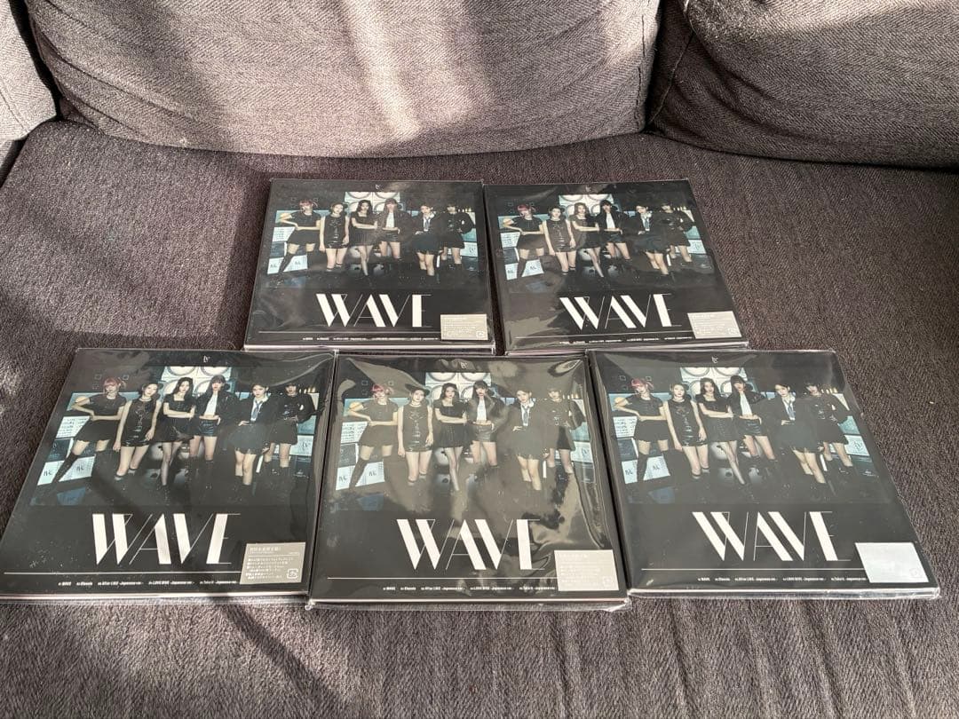 funbid　新品未開封 IVE WAVE 初回限定C盤5枚セット