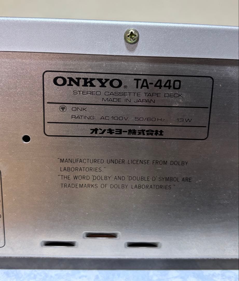 ONKYO A-200 TA-440 T-200 S-200セット【現状品】