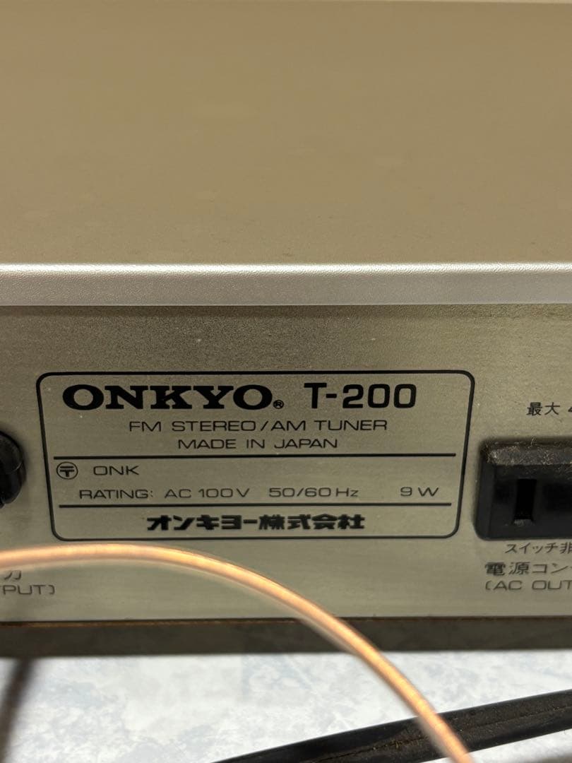 ONKYO A-200 TA-440 T-200 S-200セット【現状品】