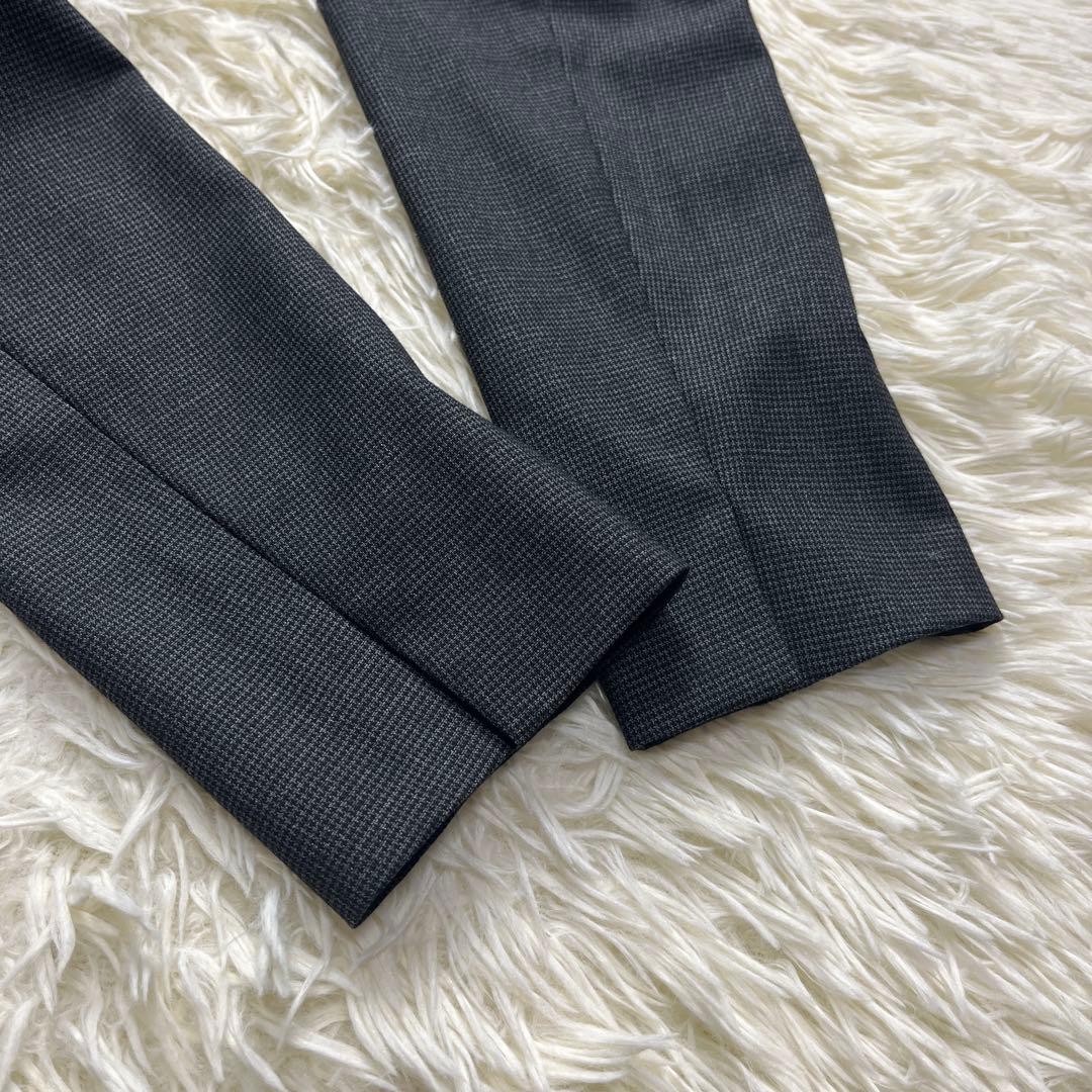 ●良品　パンツ未使用　INDIVI スーツ　セットアップ　上下　チェック