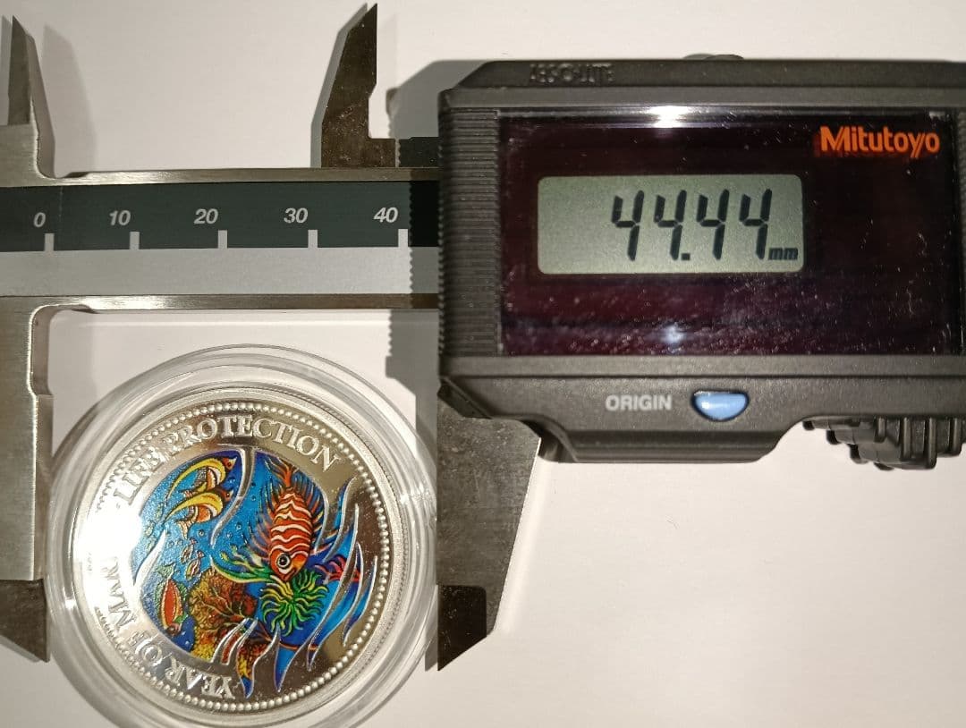 ☆掘出し物！☆パラオ共和国発行銀貨（Marine ifu Protection）