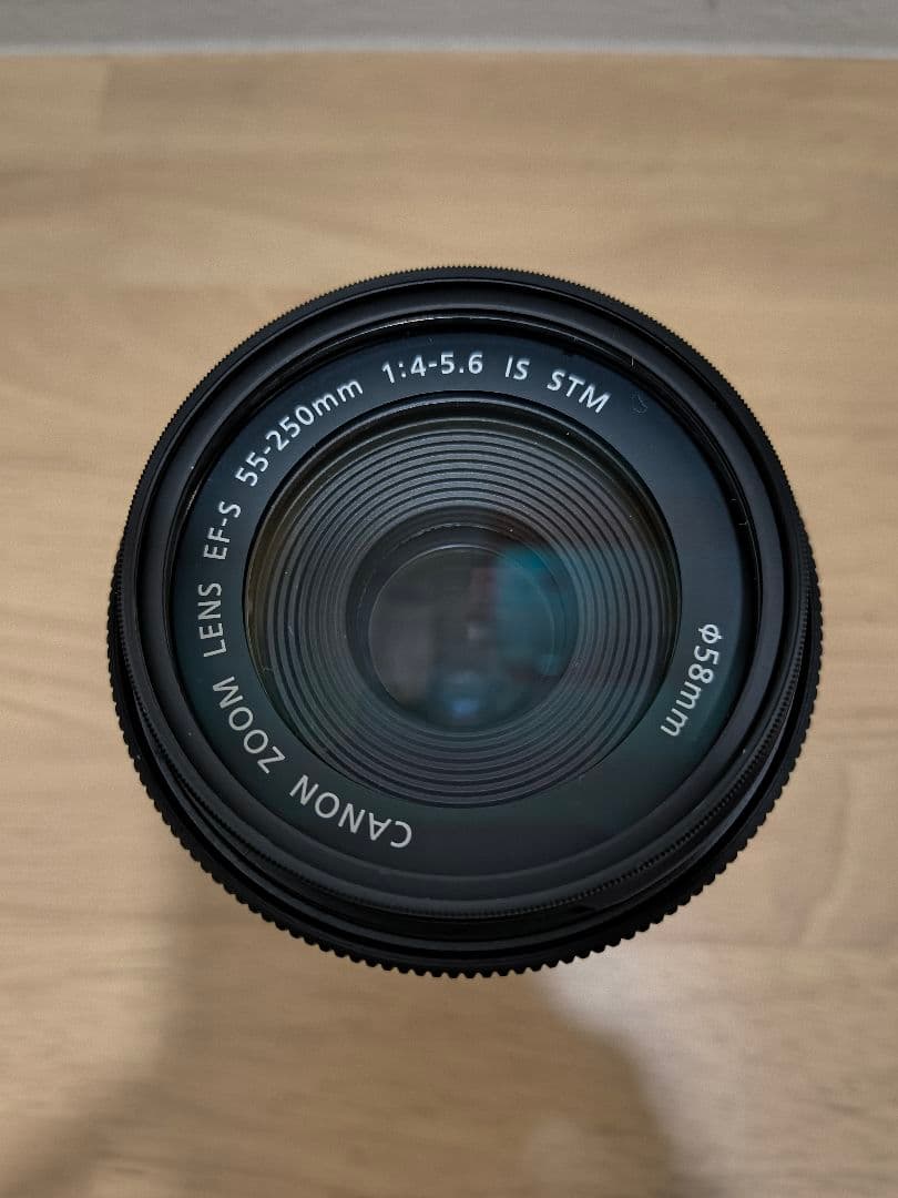 新品未使用 キャノン EF-S55-250mm F4-5.6 IS STM 望遠