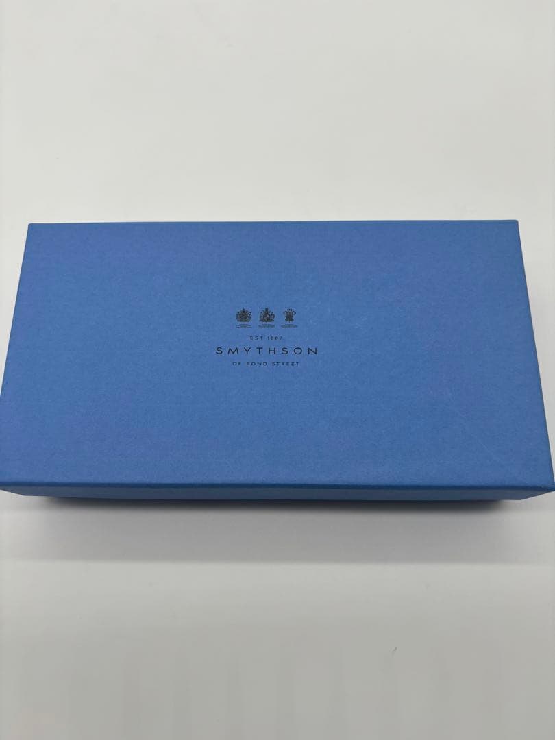 【未使用品】 SMYTHSON スマイソン ラウンドファスナー長財布 ブラック
