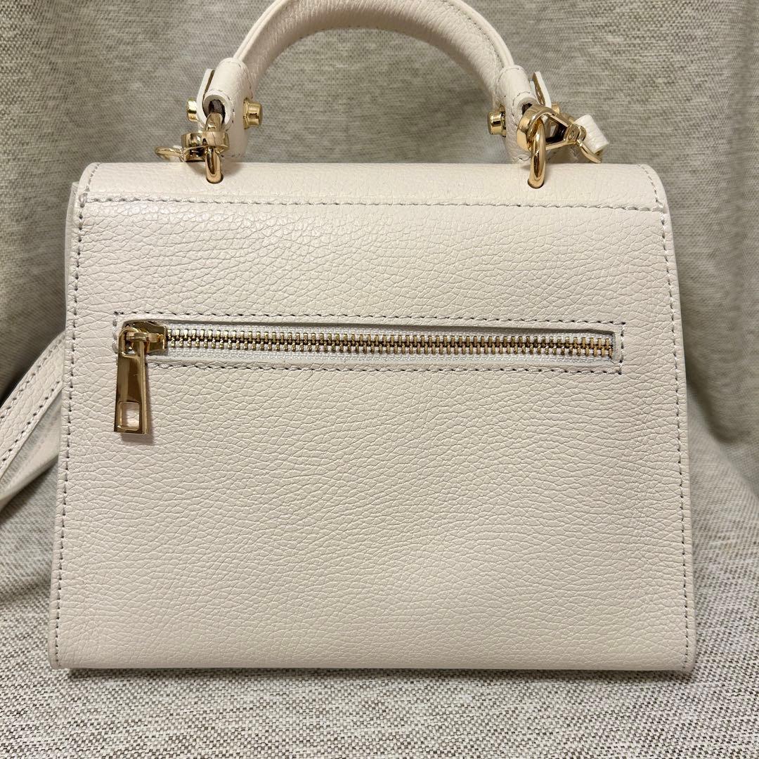 【美品】ショルダー ハンドバッグ ホワイトマルコビアンキーニ 2way