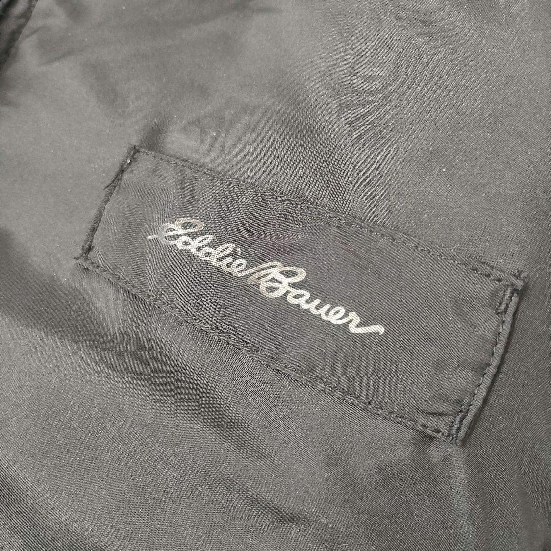 Eddie Bauer 中綿ジャケット ブラック S 短丈 ボンバー